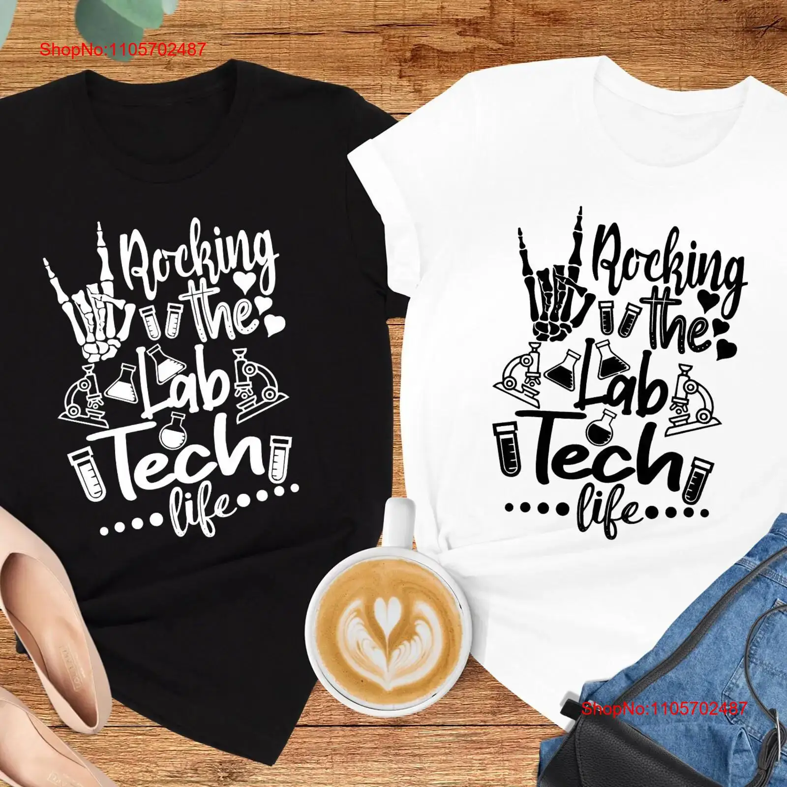 Koszulka Rocking The Lab Tech  – Medical Lab Graphics recenzja i cena