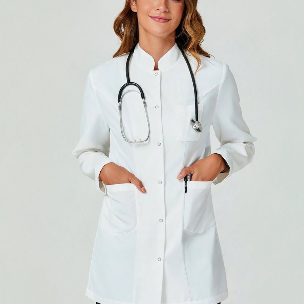 Profesjonalny, długi płaszcz l – Medical Lab And Science recenzja i cena